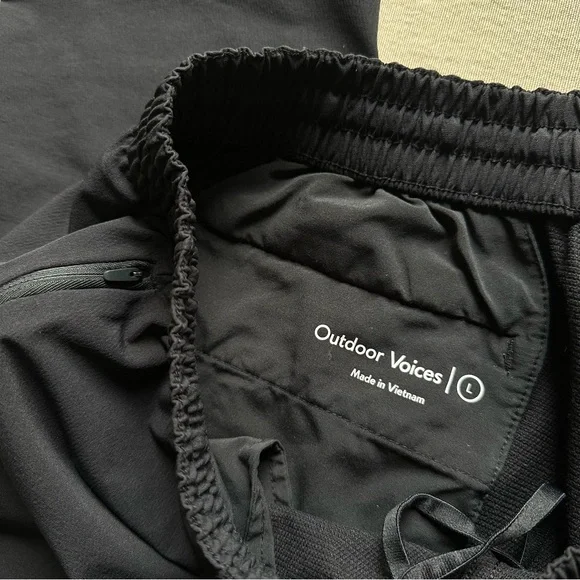 Outdoor Voices Women’s RecTrek 26" Black Pant - Picture 5 of 6